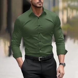 Formal Green Shirt